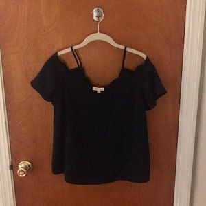 Cold shoulder top